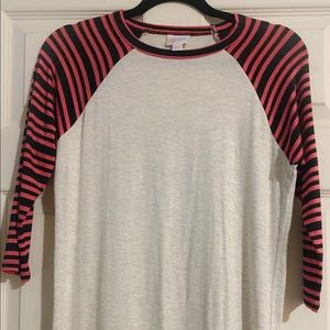 LuLaRoe Randy 3/4 Sleeve Tunic Shirt (NWOT)